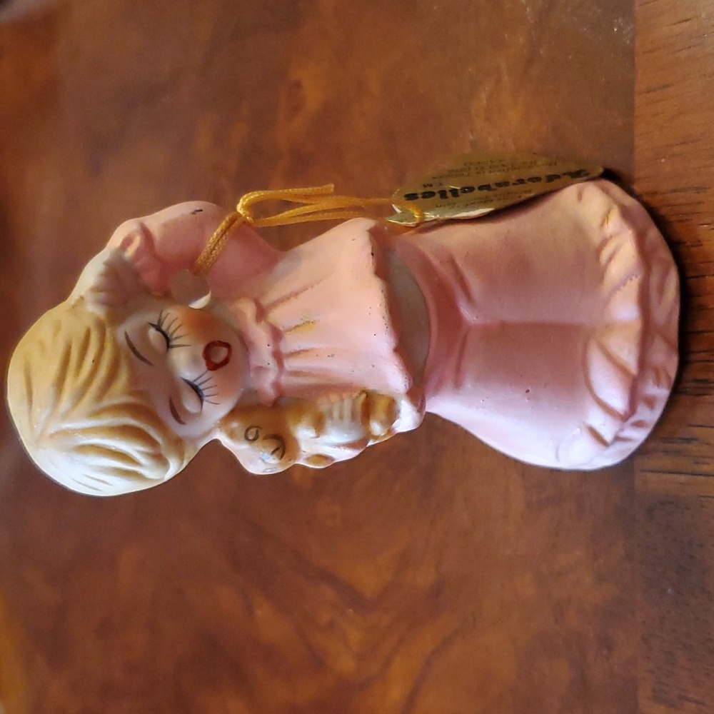 ADORABELLES PORCELAIN GIRL IN PINK PAJAMAS